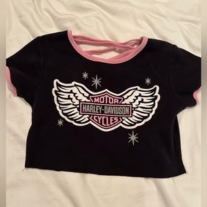 Vintage Harley Davidson Baby Tee